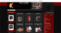 Desktop Screenshot of keramika-krby.cz